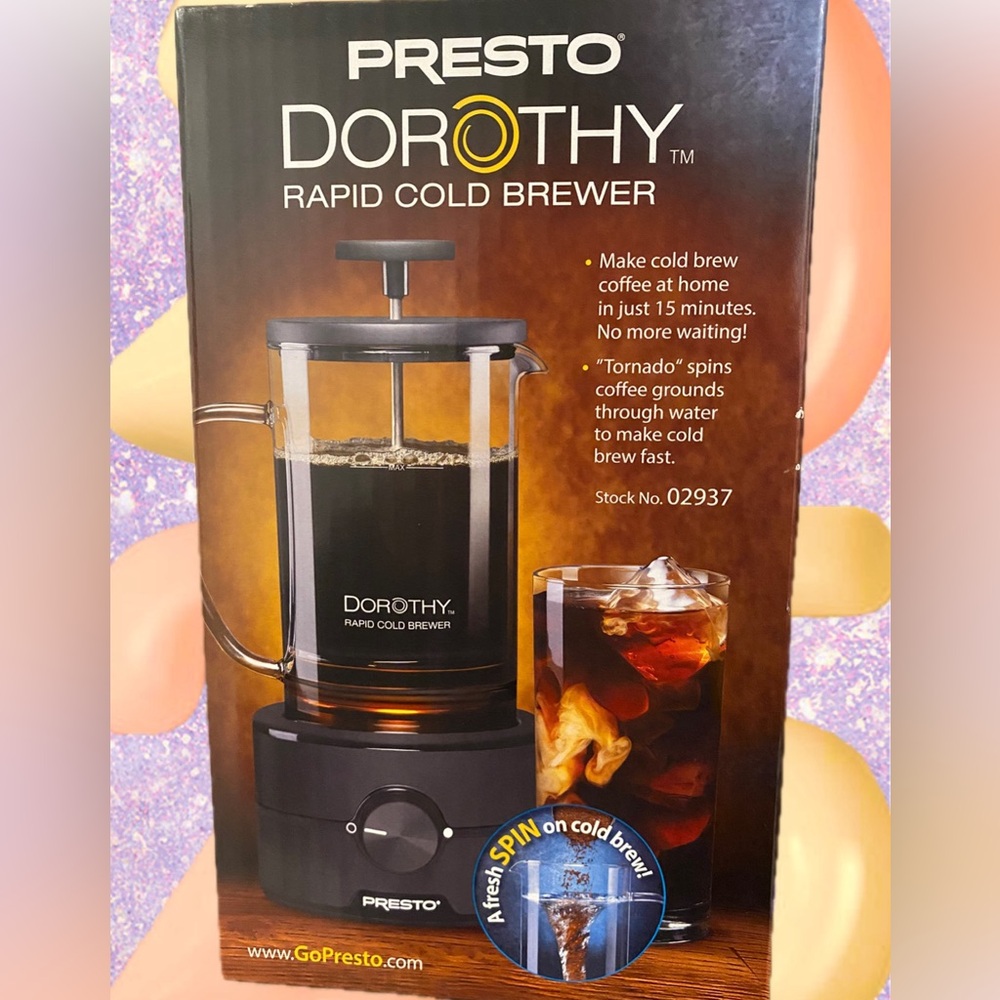 Presto Dorothy Rapid Cold Brewer - Black